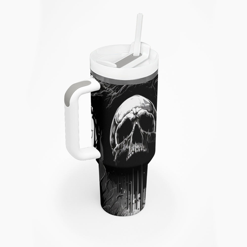 If I Stand Alone I Know I'm With Someone I Can Trust Skull Tumbler With Handle TS04 If I Stand Alone I Know I'm With Someone I Can Trust Skull Tumbler With Handle TS04
