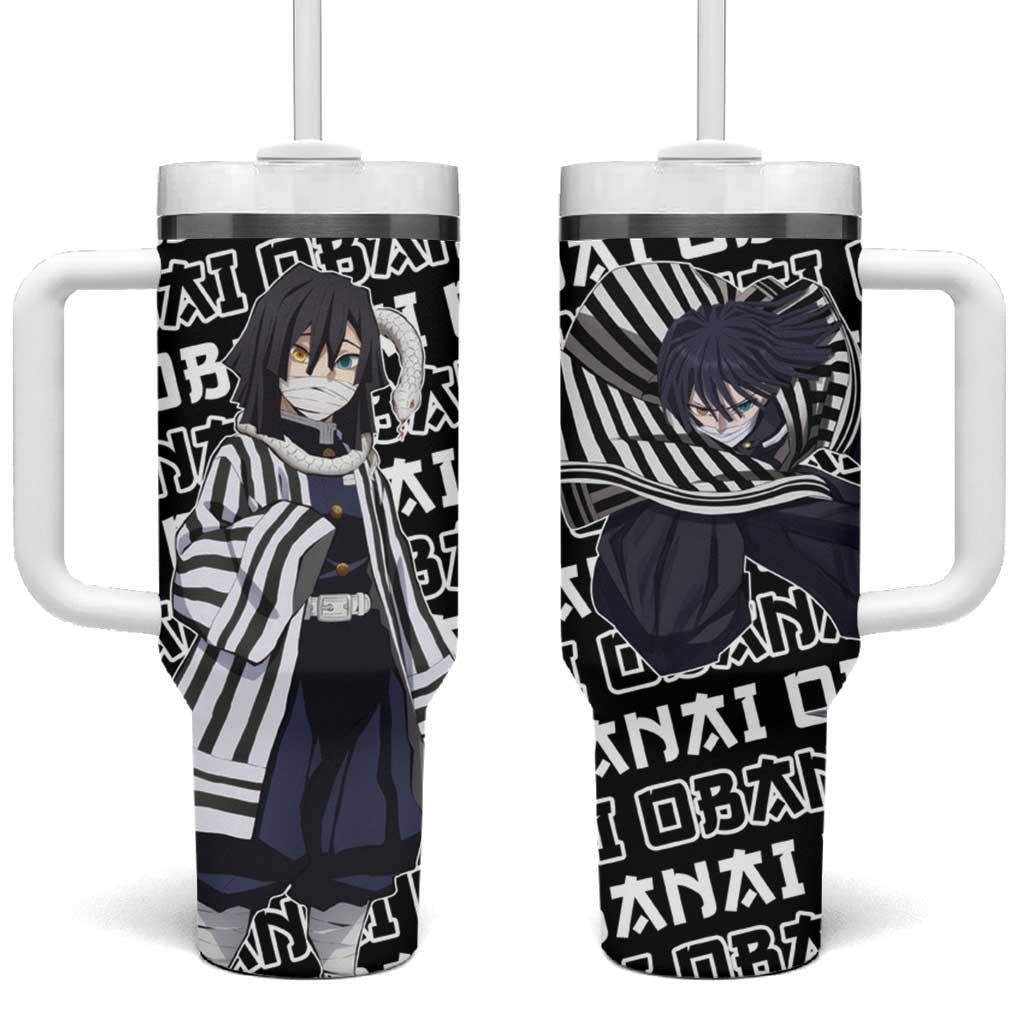 Iguro Obanai - Demon Slayer Tumbler With Handle Anime Japan Style TS04