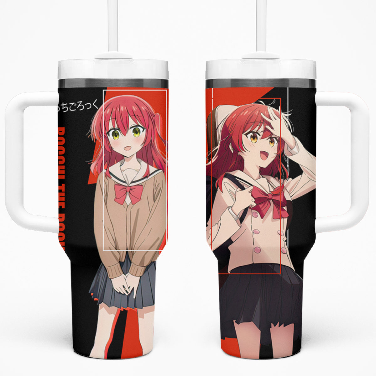 Ikuyo Kita Bochi The Rock! Tumbler With Handle Anime Style TS04