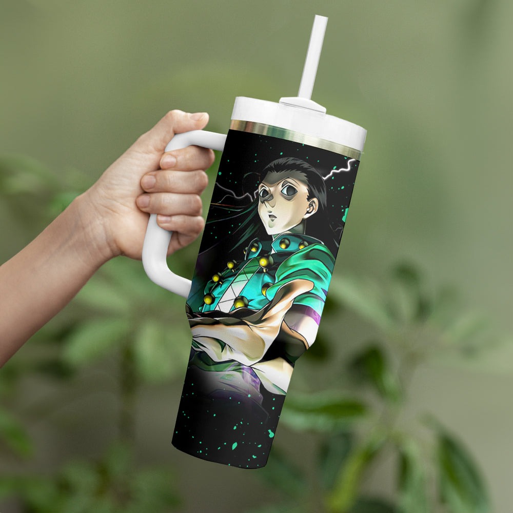 Illumi Zoldyck Tumbler With Handle Hunter X Hunter TS04 Illumi Zoldyck Tumbler With Handle Hunter X Hunter TS04