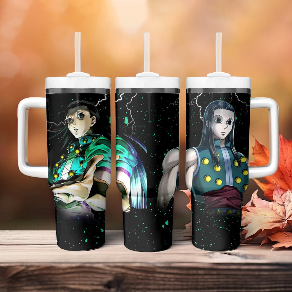 Illumi Zoldyck Tumbler With Handle Hunter X Hunter TS04 Illumi Zoldyck Tumbler With Handle Hunter X Hunter TS04