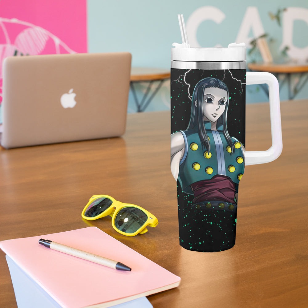 Illumi Zoldyck Tumbler With Handle Hunter X Hunter TS04 Illumi Zoldyck Tumbler With Handle Hunter X Hunter TS04