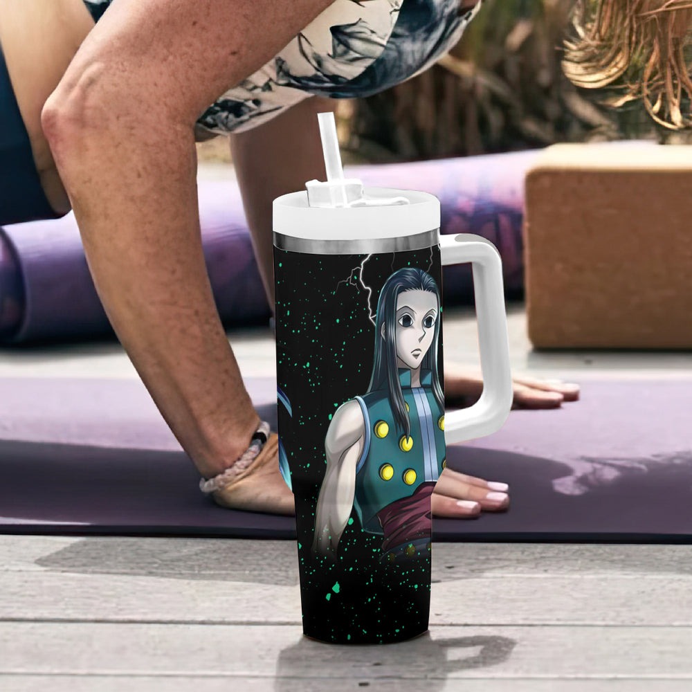 Illumi Zoldyck Tumbler With Handle Hunter X Hunter TS04 Illumi Zoldyck Tumbler With Handle Hunter X Hunter TS04