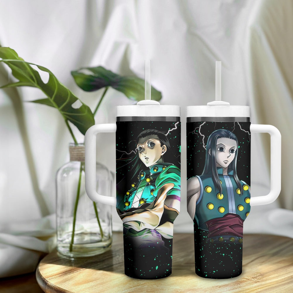 Illumi Zoldyck Tumbler With Handle Hunter X Hunter TS04 Illumi Zoldyck Tumbler With Handle Hunter X Hunter TS04