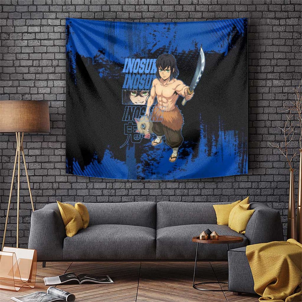 Inosuke Hashibira - Demon Slayer Tumbler With Handle Anime Japan Style TS04 Inosuke Hashibira - Demon Slayer Tumbler With Handle Anime Japan Style TS04