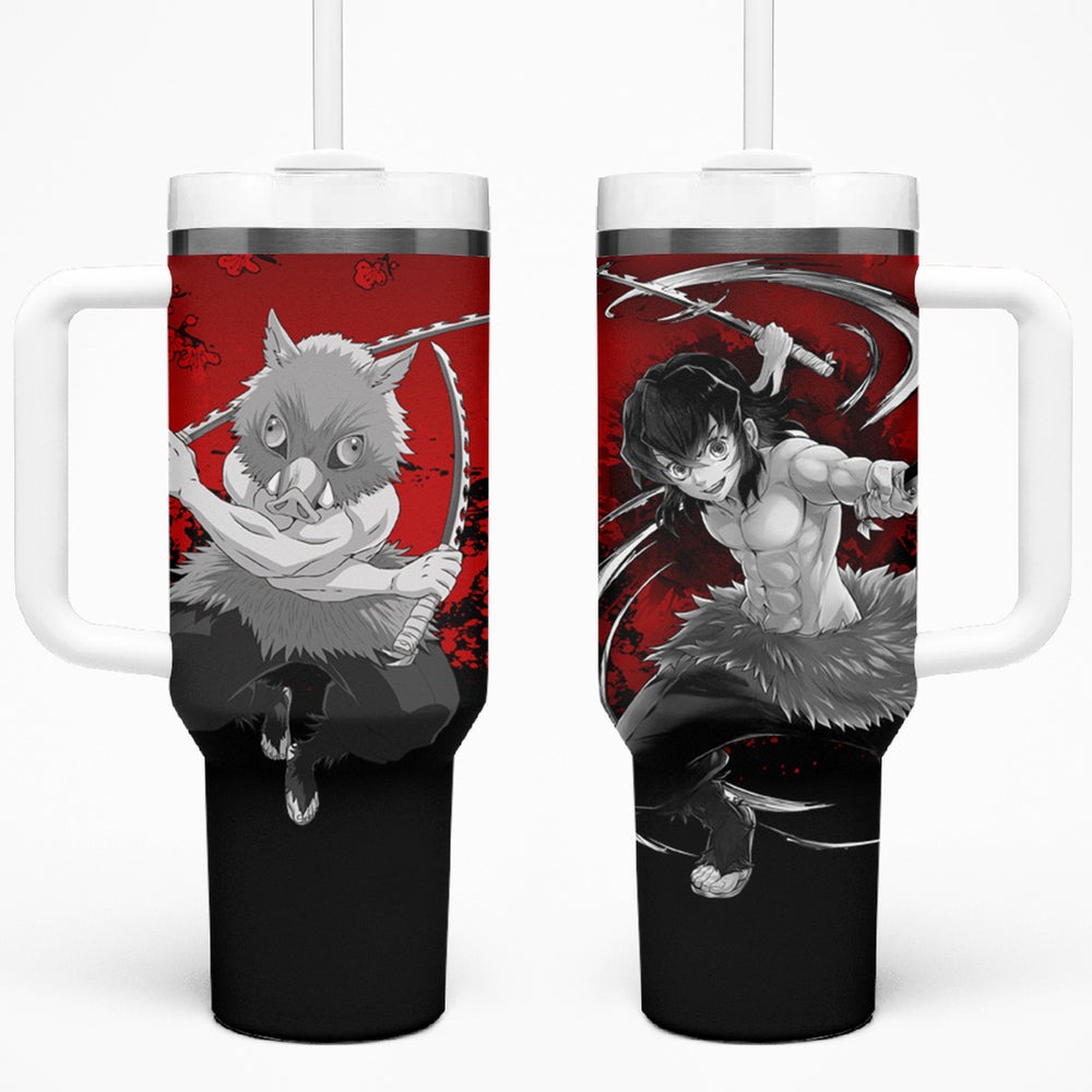 Inosuke - Japan Art Tumbler With Handle TS04 Inosuke - Japan Art Tumbler With Handle TS04