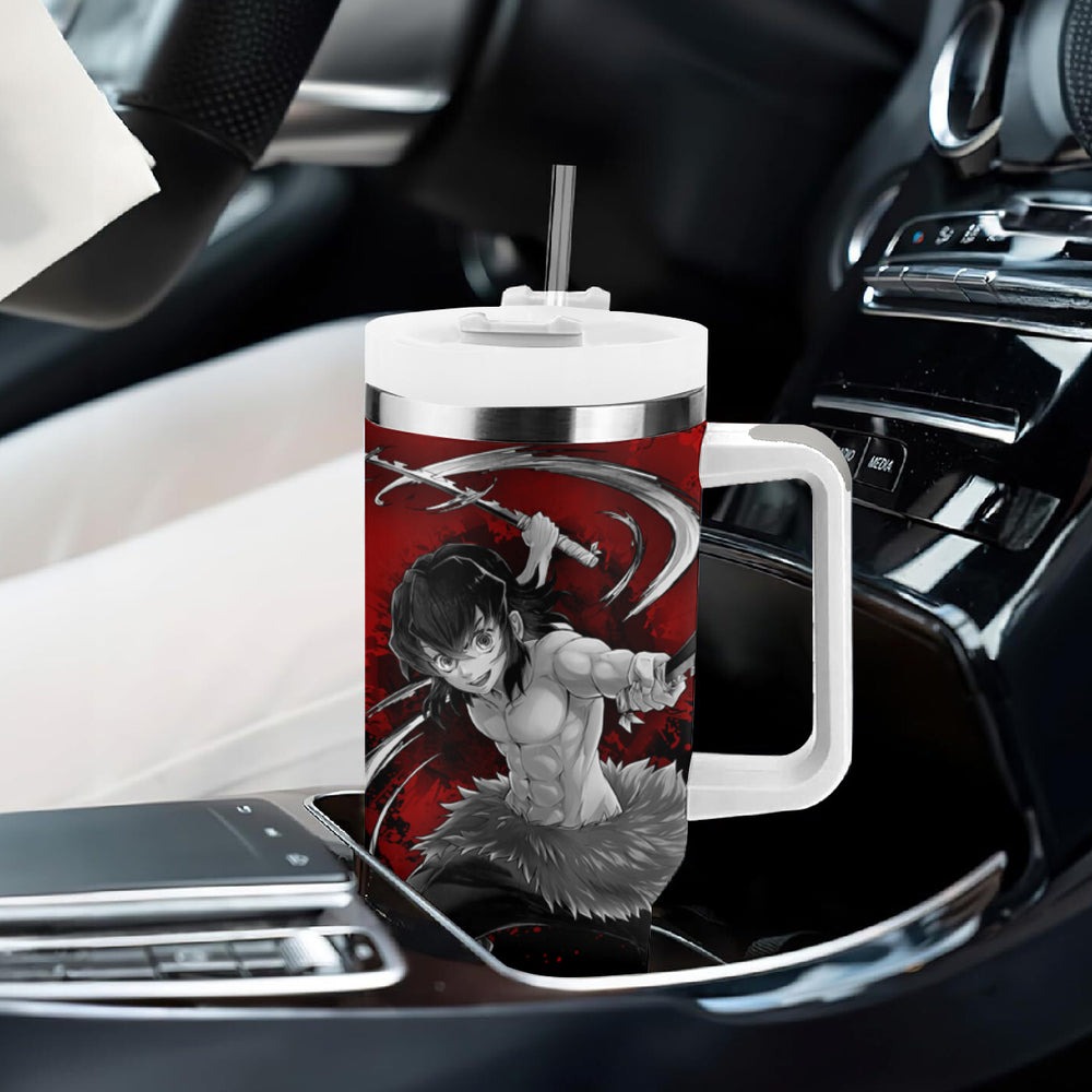 Inosuke - Japan Art Tumbler With Handle TS04 Inosuke - Japan Art Tumbler With Handle TS04