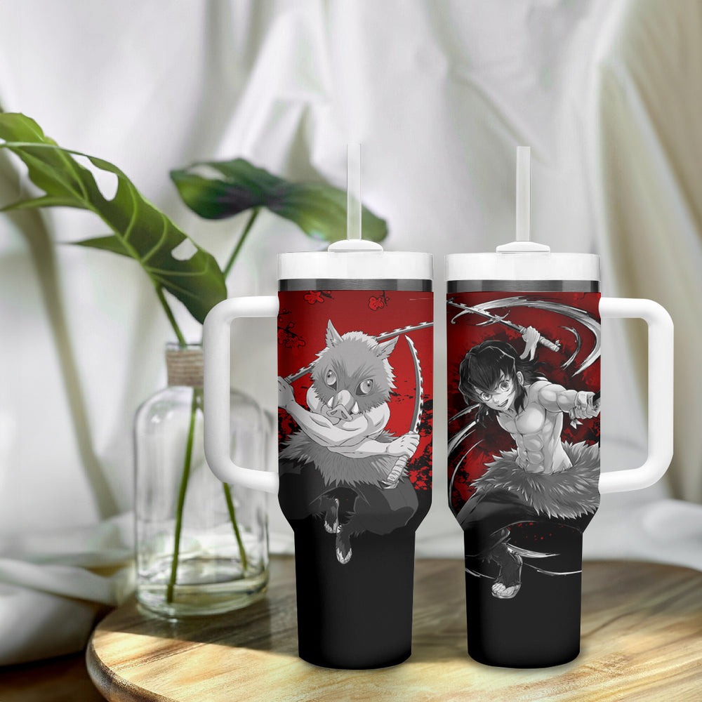Inosuke - Japan Art Tumbler With Handle TS04 Inosuke - Japan Art Tumbler With Handle TS04