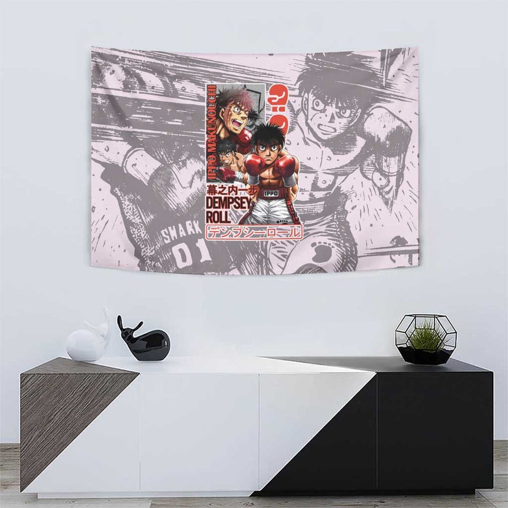 Ippo Makunouchi Hajime no Ippo Tumbler With Handle Anime Style TS04 Ippo Makunouchi Hajime no Ippo Tumbler With Handle Anime Style TS04