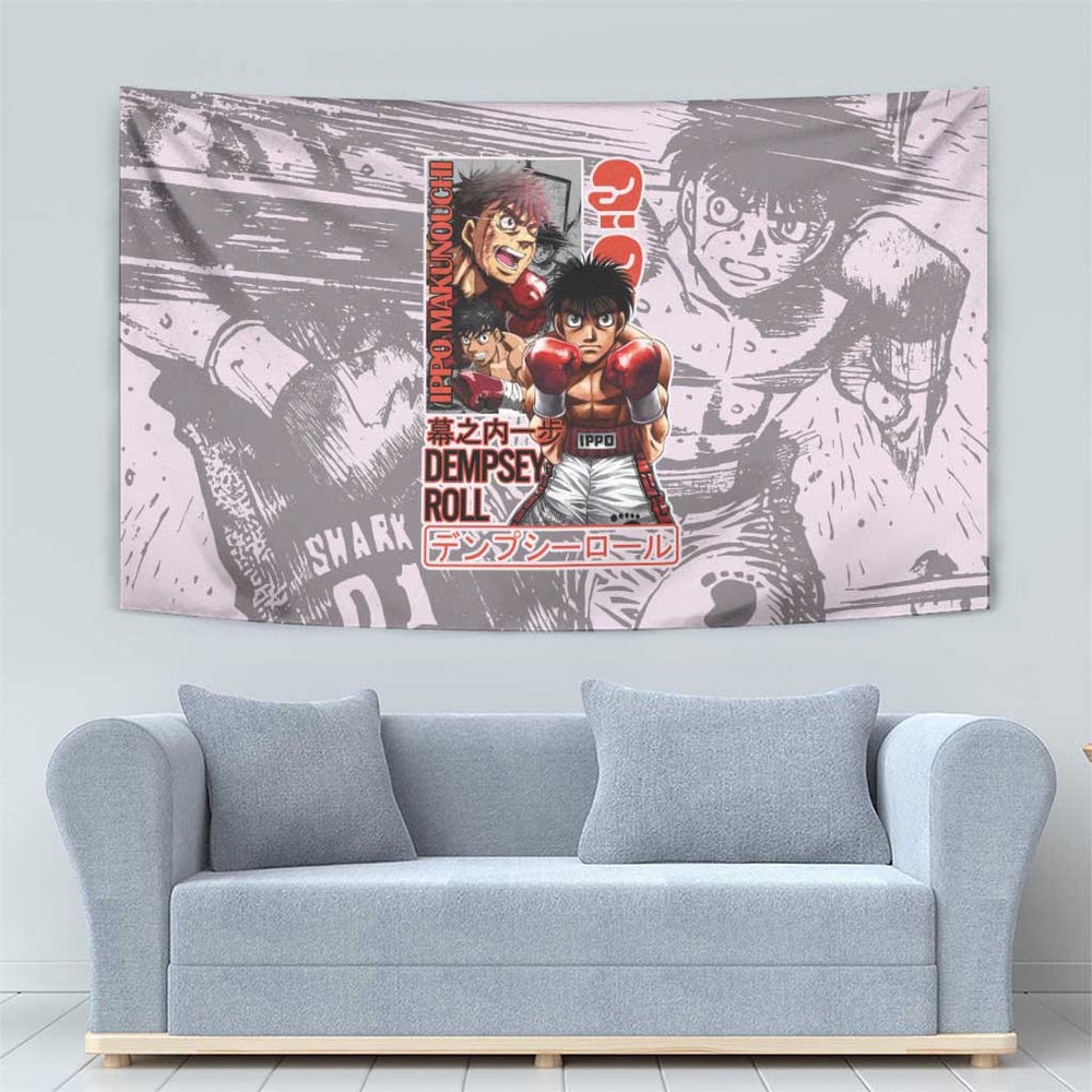 Ippo Makunouchi Hajime no Ippo Tumbler With Handle Anime Style TS04 Ippo Makunouchi Hajime no Ippo Tumbler With Handle Anime Style TS04