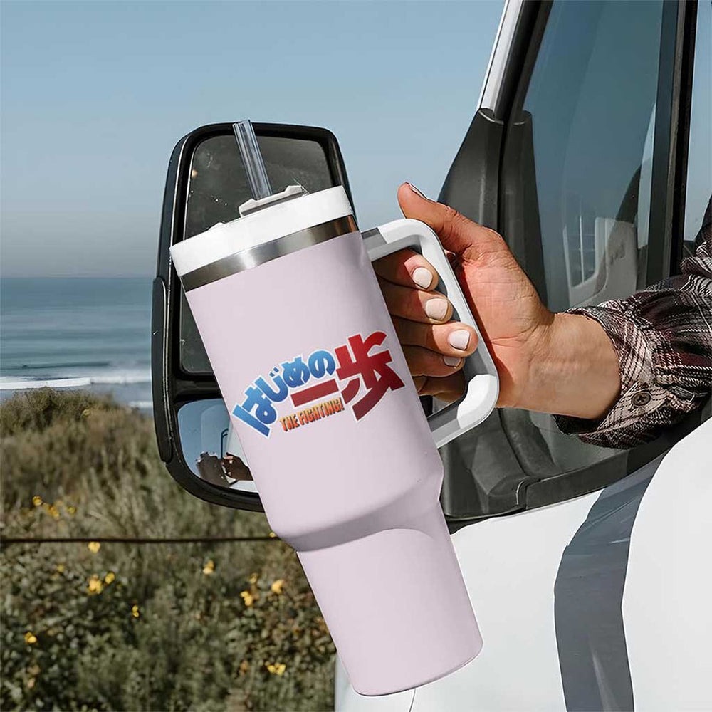 Ippo Makunouchi Hajime no Ippo Tumbler With Handle Anime Style TS04 Ippo Makunouchi Hajime no Ippo Tumbler With Handle Anime Style TS04