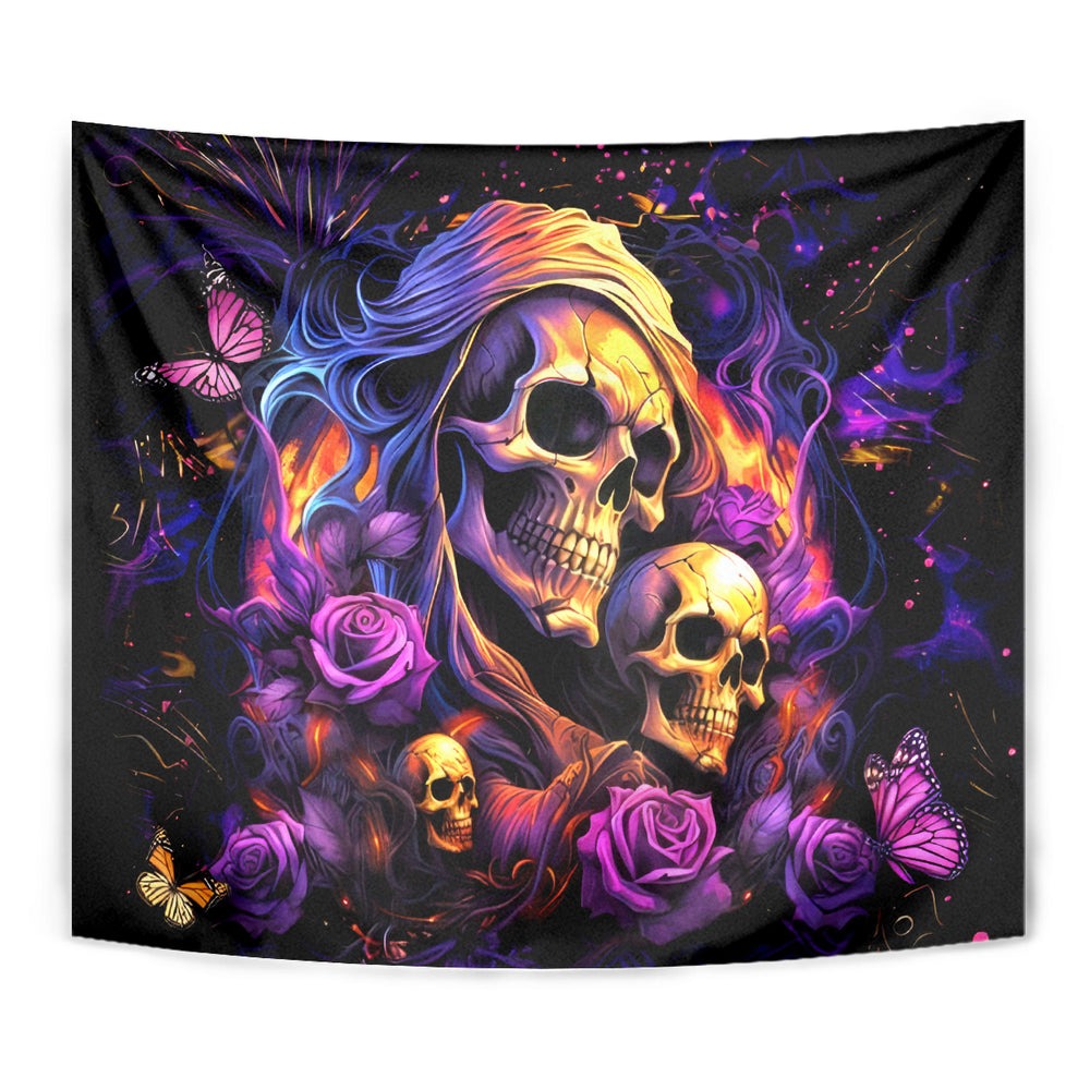 Irish Skull Tapestry Good Girl Drinve Wine, Badass Girl Chug Beer DT01 Irish Skull Tapestry Good Girl Drinve Wine, Badass Girl Chug Beer DT01