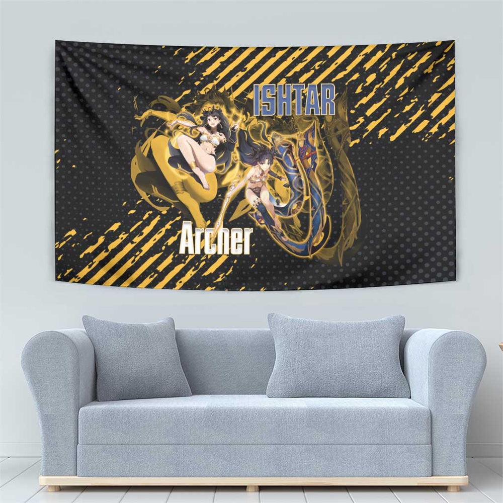 Ishtar Archer Fate Grand Order Tumbler With Handle Anime Pop Art Grunge Style TS04 Ishtar Archer Fate Grand Order Tumbler With Handle Anime Pop Art Grunge Style TS04