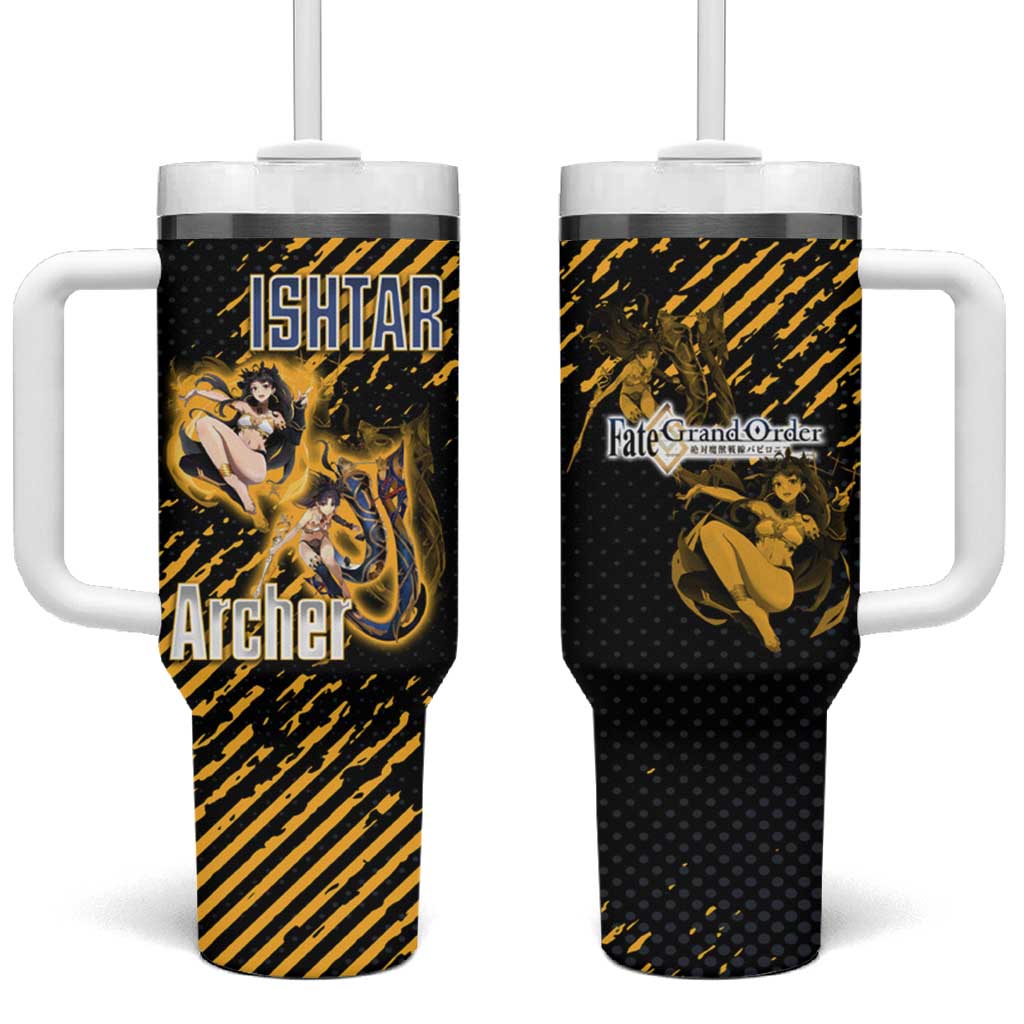 Ishtar Archer Fate Grand Order Tumbler With Handle Anime Pop Art Grunge Style TS04