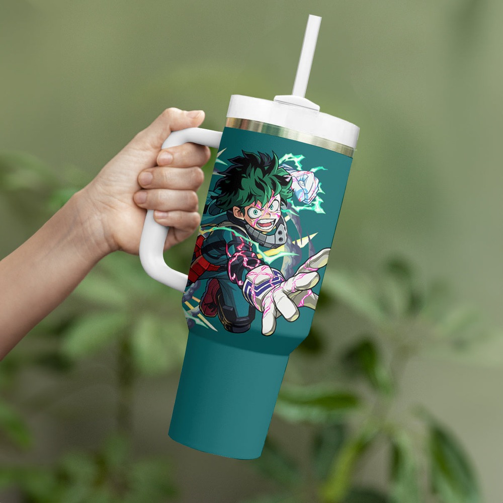Izuku Midoriya Tumbler With Handle TS04
