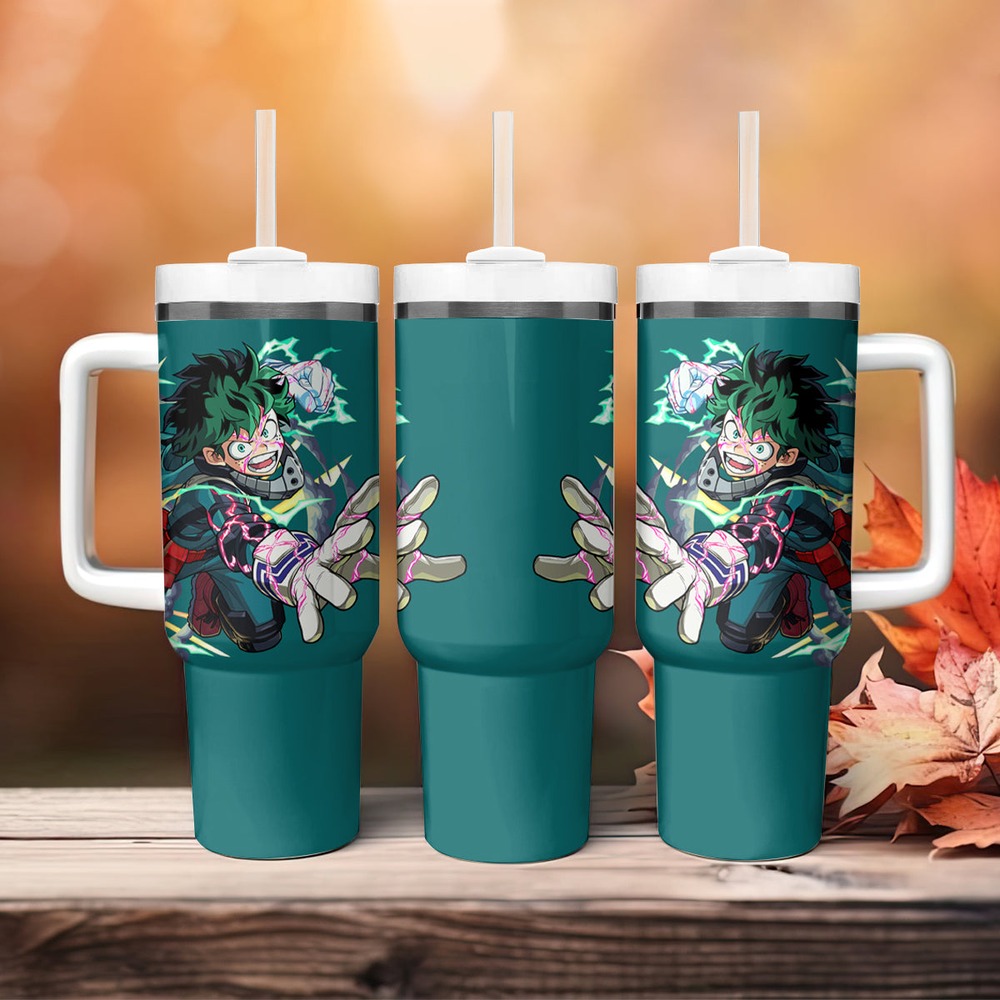 Izuku Midoriya Tumbler With Handle TS04