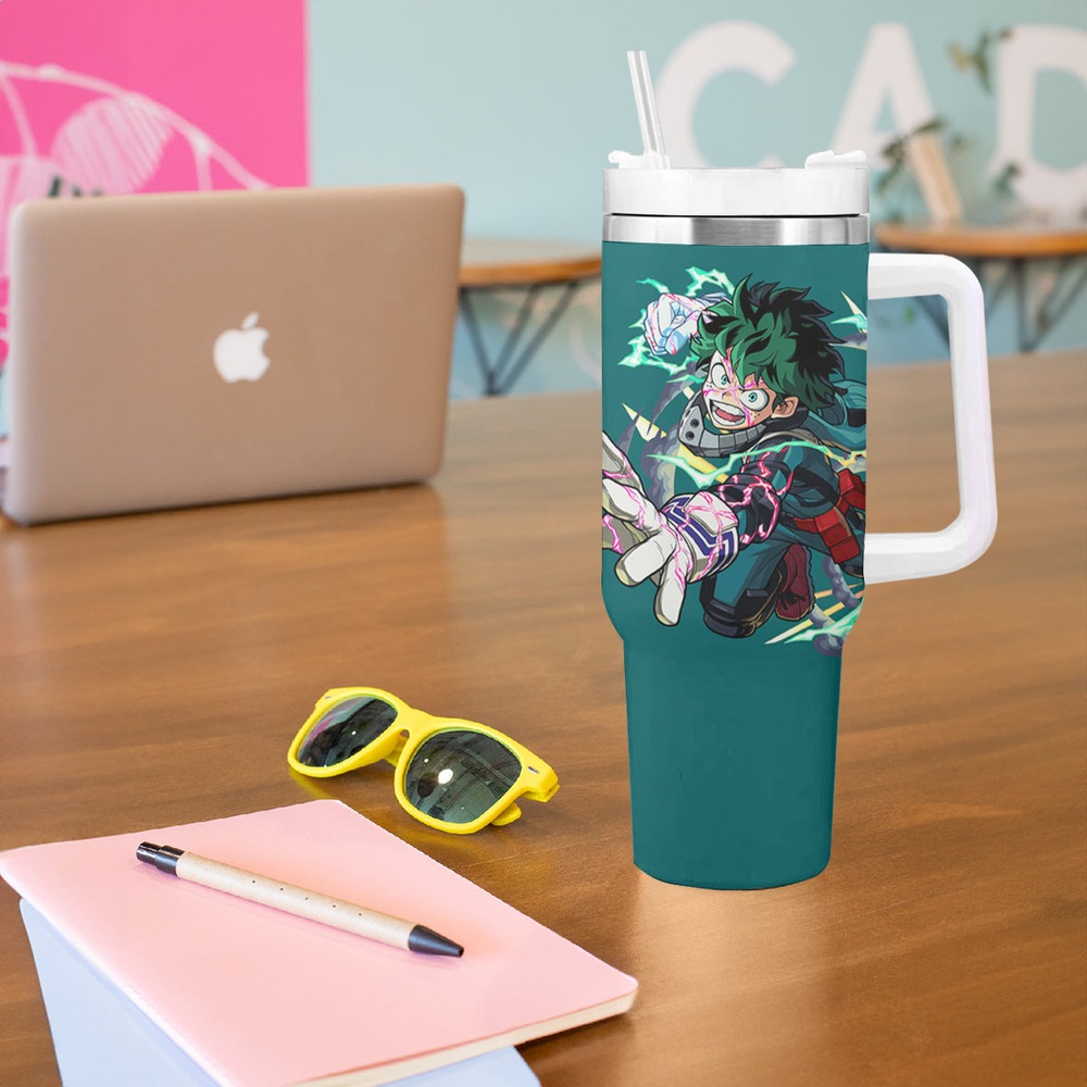Izuku Midoriya Tumbler With Handle TS04