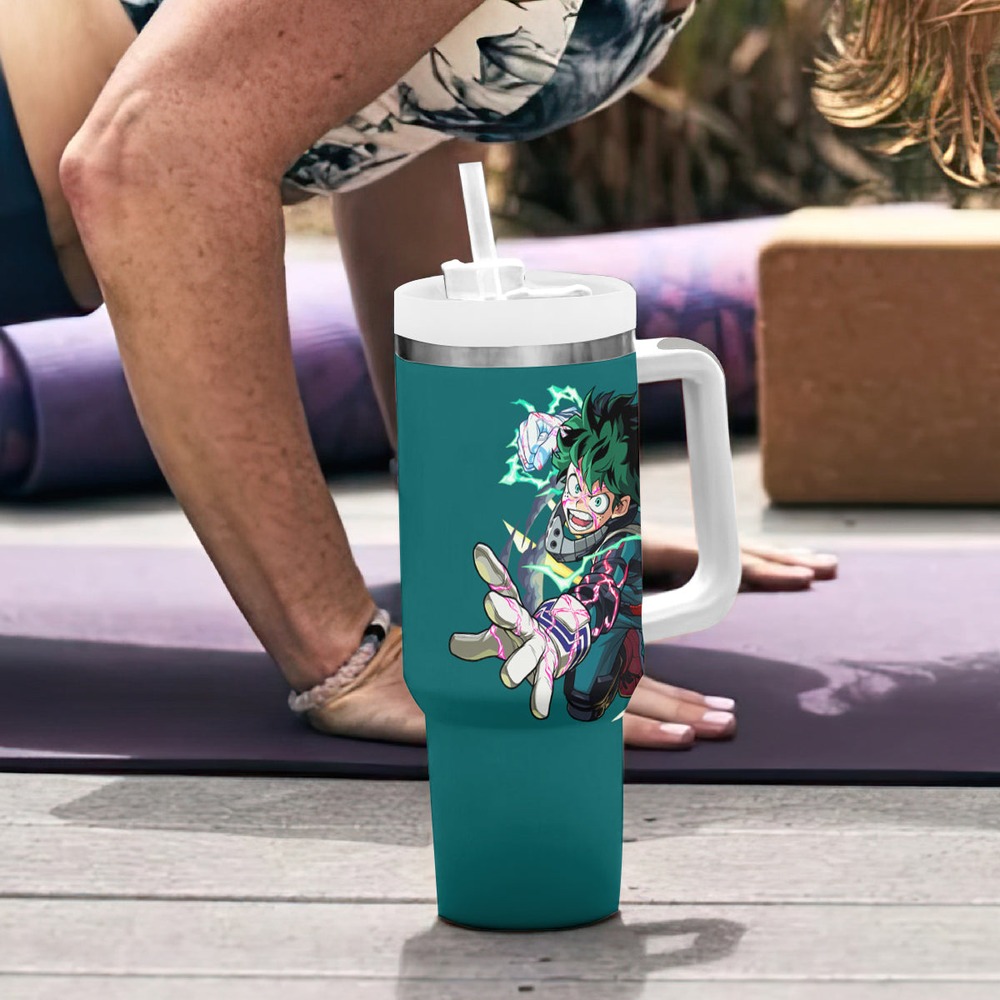 Izuku Midoriya Tumbler With Handle TS04