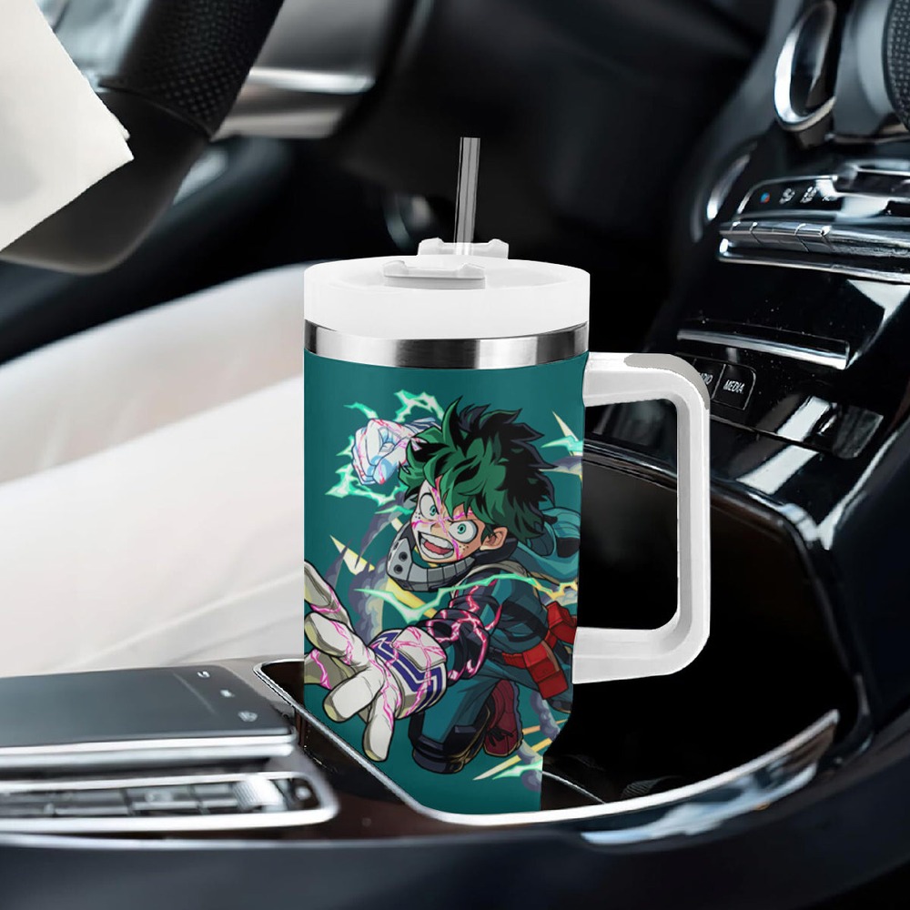 Izuku Midoriya Tumbler With Handle TS04