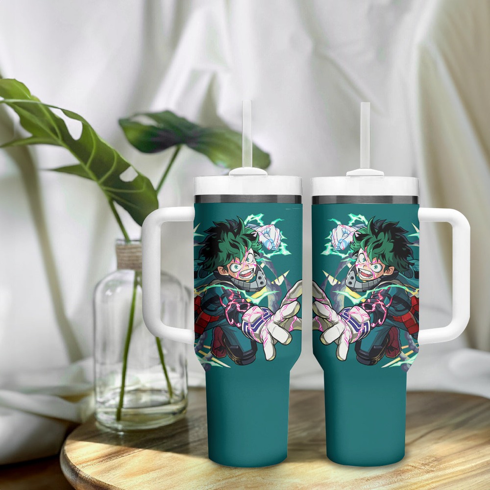 Izuku Midoriya Tumbler With Handle TS04