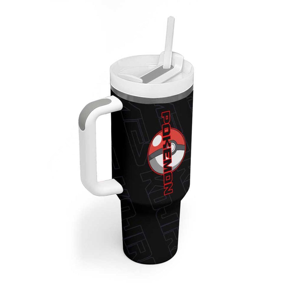 James Kojiro Poké Tumbler With Handle Classic Villain Anime Style TS04 James Kojiro Poké Tumbler With Handle Classic Villain Anime Style TS04