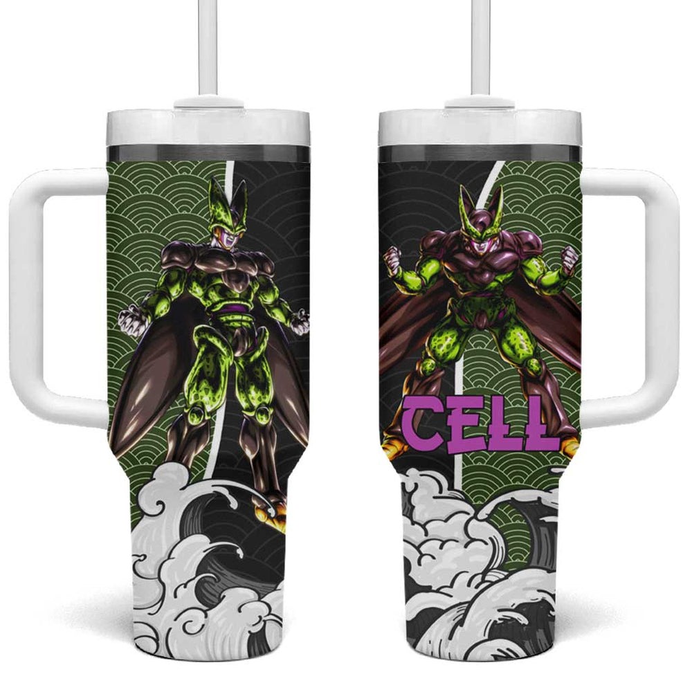 Japanese Kanagawa - Dragon Ball Tumbler With Handle Anime Japan Style TS04 Japanese Kanagawa - Dragon Ball Tumbler With Handle Anime Japan Style TS04