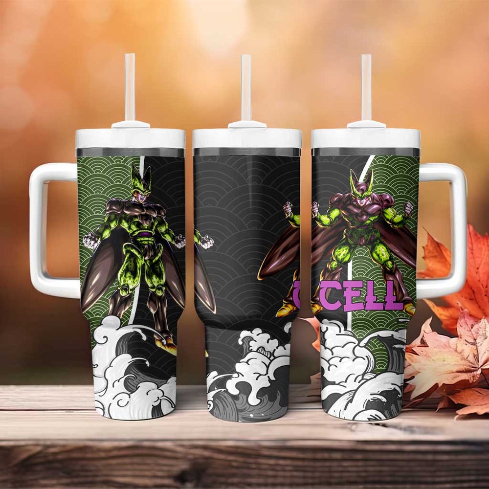 Japanese Kanagawa - Dragon Ball Tumbler With Handle Anime Japan Style TS04 Japanese Kanagawa - Dragon Ball Tumbler With Handle Anime Japan Style TS04