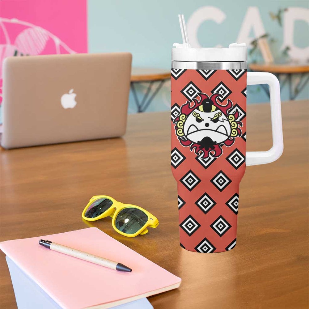 Jinbe - One Piece Tumbler With Handle Anime Style TS04 Jinbe - One Piece Tumbler With Handle Anime Style TS04
