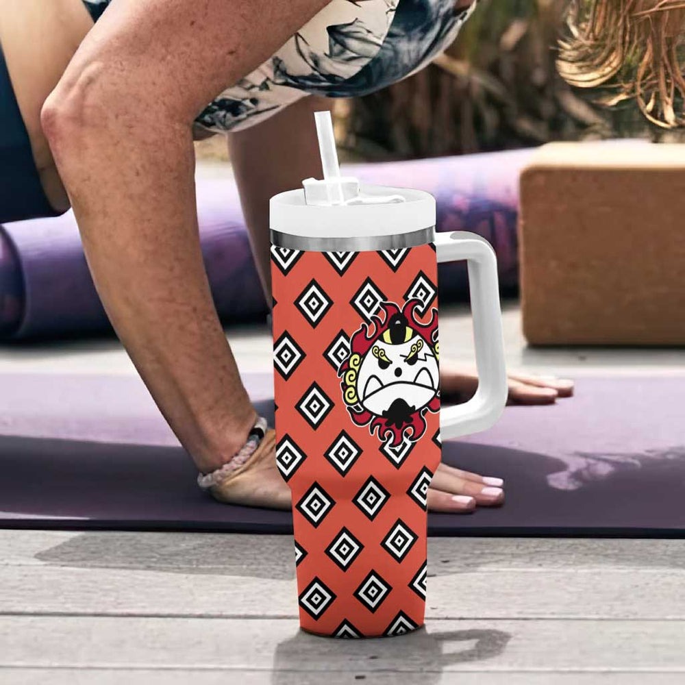 Jinbe - One Piece Tumbler With Handle Anime Style TS04 Jinbe - One Piece Tumbler With Handle Anime Style TS04