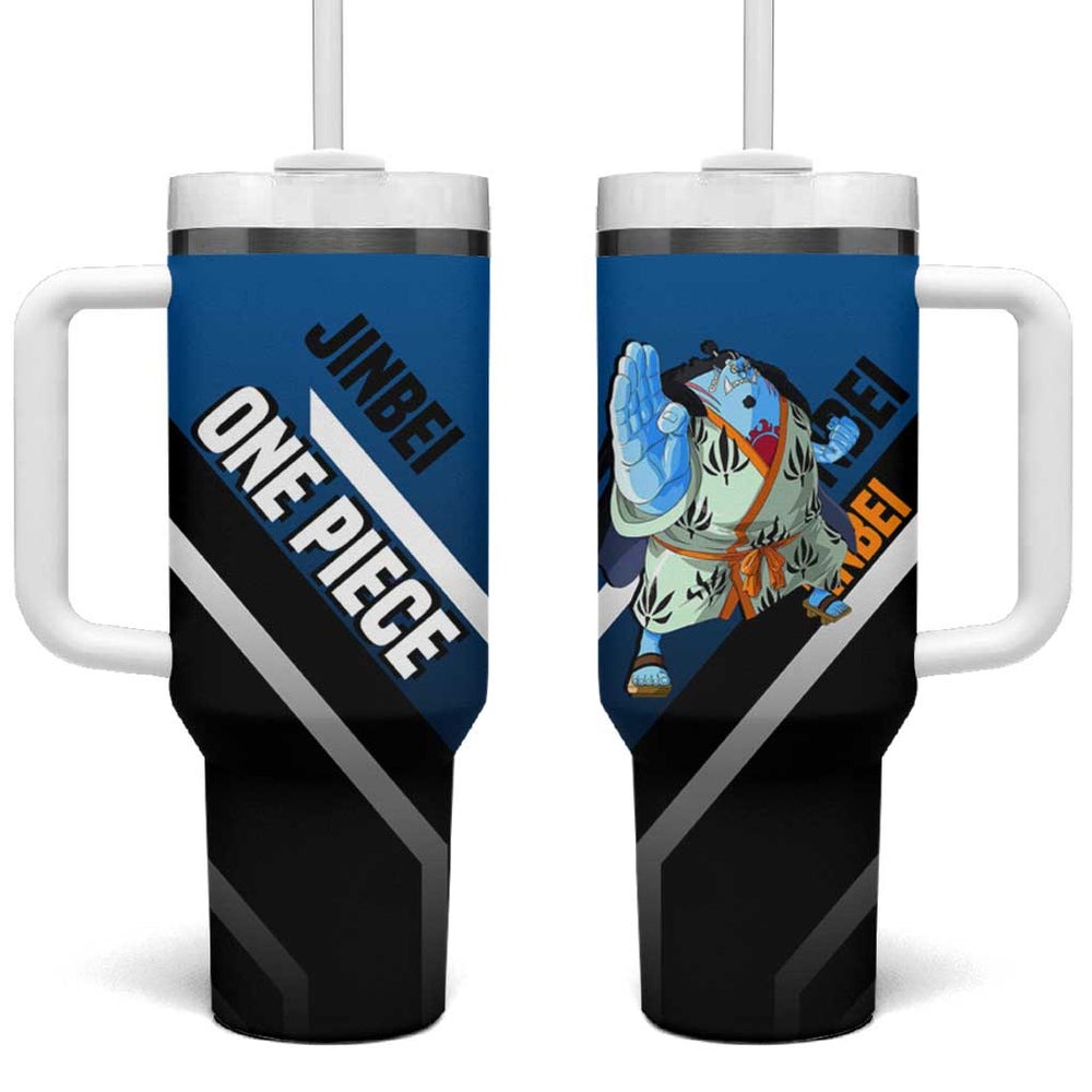 Jinbei - One Piece Tumbler With Handle Anime Uniform Style TS04