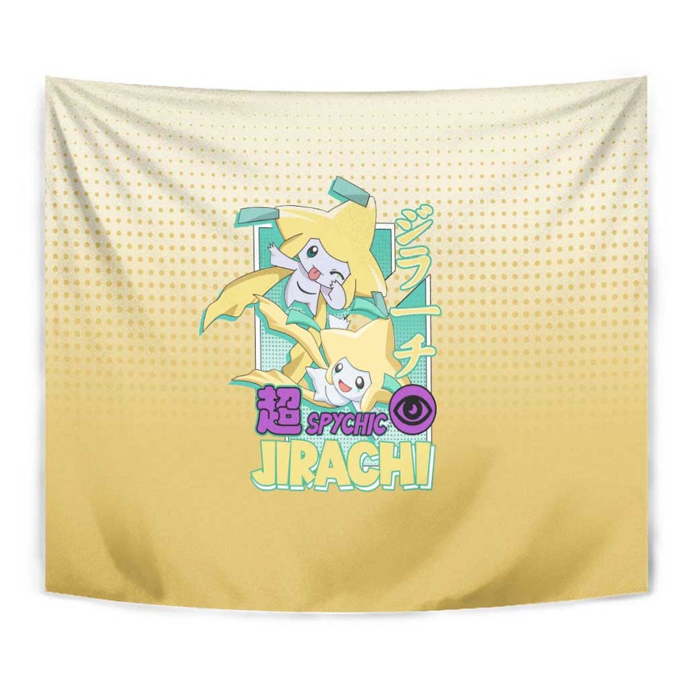 Jirachi from Poké Tapestry with Psychic Type Power and Cute Design TS04
