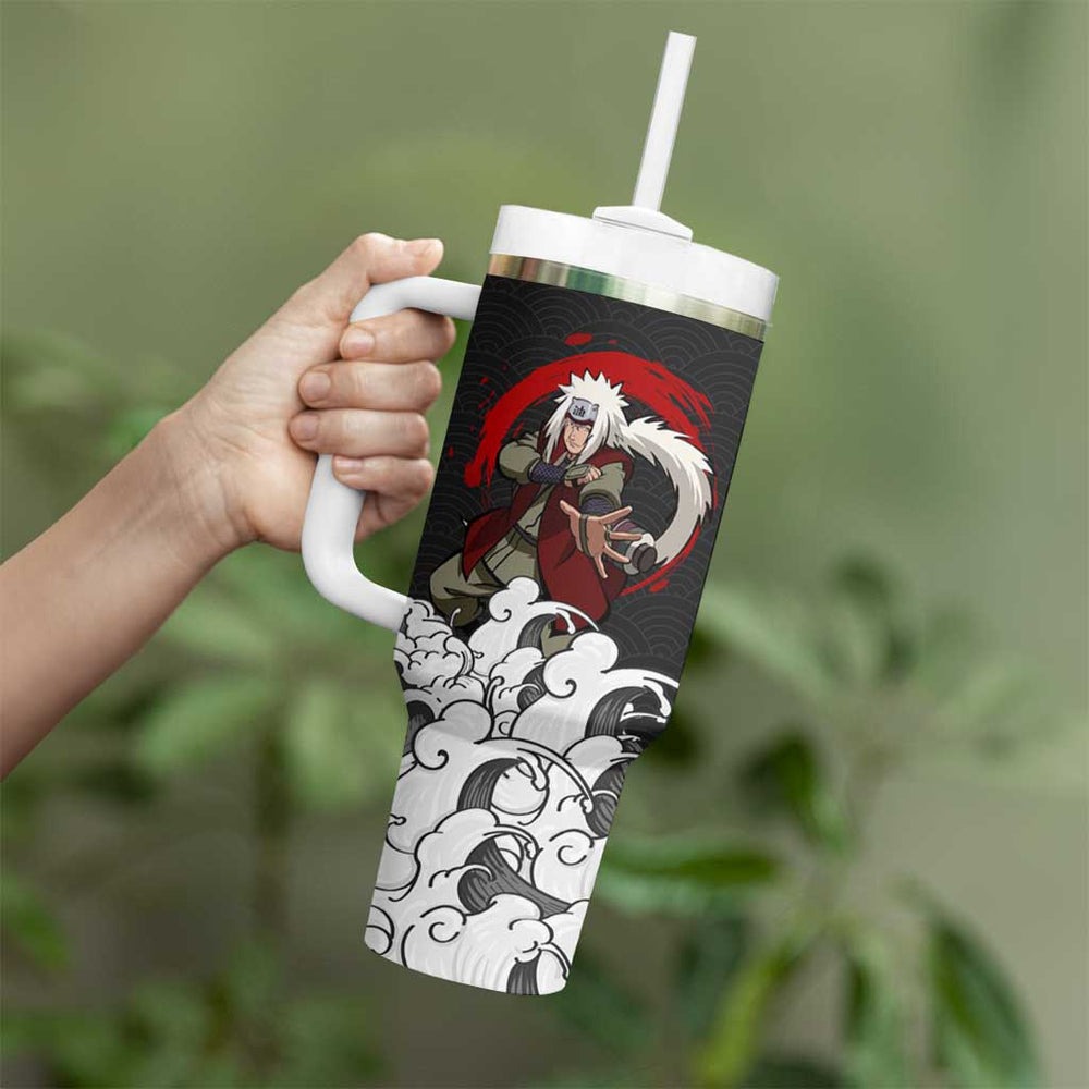 Jiraiya Japanese Kanagawa - Naruto Tumbler With Handle Anime Japan Style TS04 Jiraiya Japanese Kanagawa - Naruto Tumbler With Handle Anime Japan Style TS04