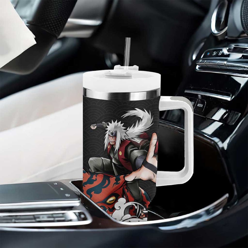 Jiraiya Japanese Kanagawa - Naruto Tumbler With Handle Anime Japan Style TS04 Jiraiya Japanese Kanagawa - Naruto Tumbler With Handle Anime Japan Style TS04