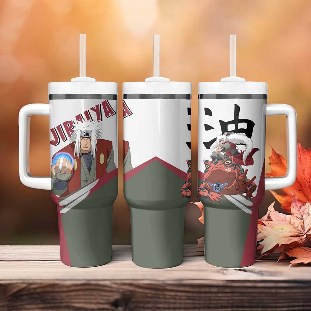 Jiraiya - Naruto Tumbler With Handle Anime Style TS04 Jiraiya - Naruto Tumbler With Handle Anime Style TS04