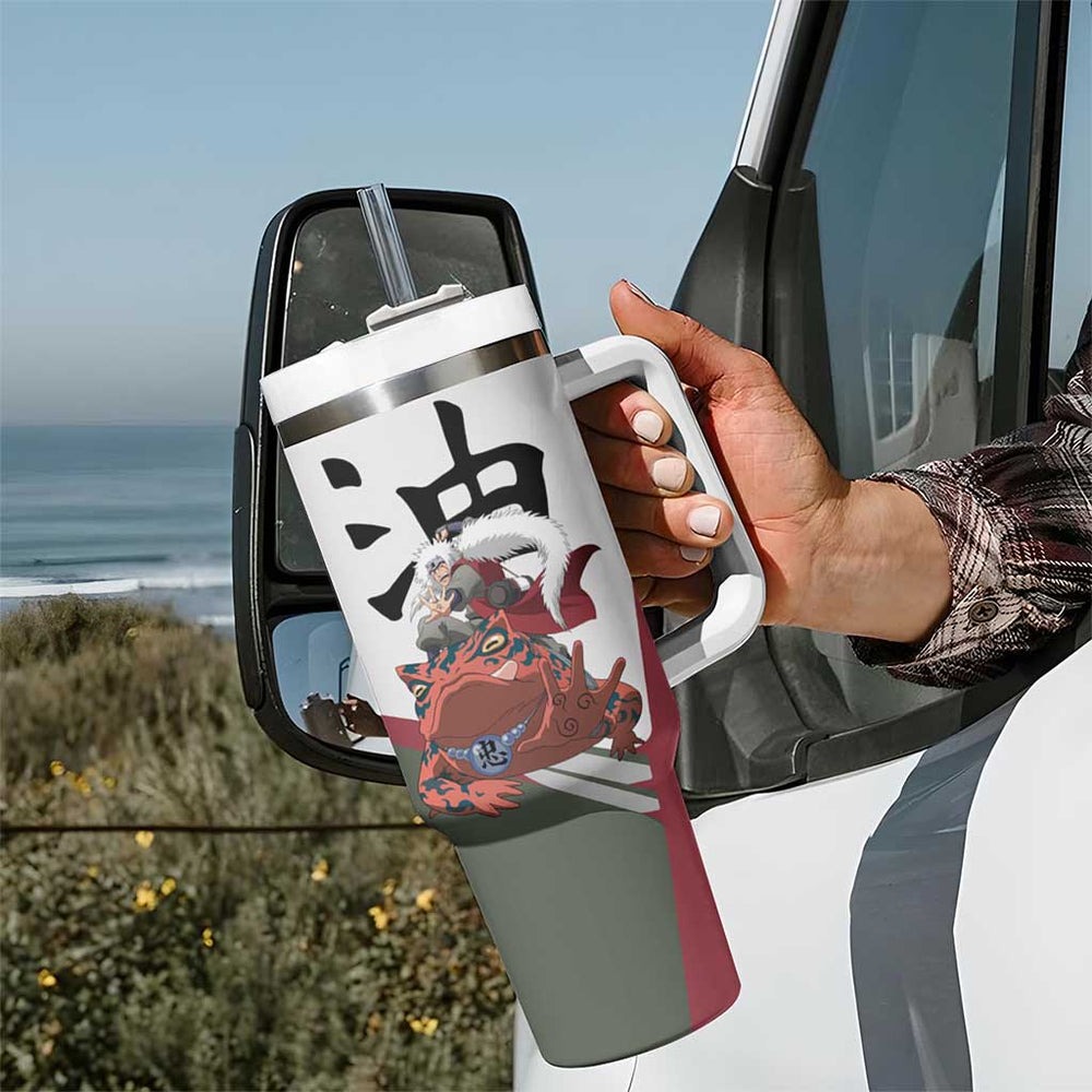 Jiraiya - Naruto Tumbler With Handle Anime Style TS04 Jiraiya - Naruto Tumbler With Handle Anime Style TS04