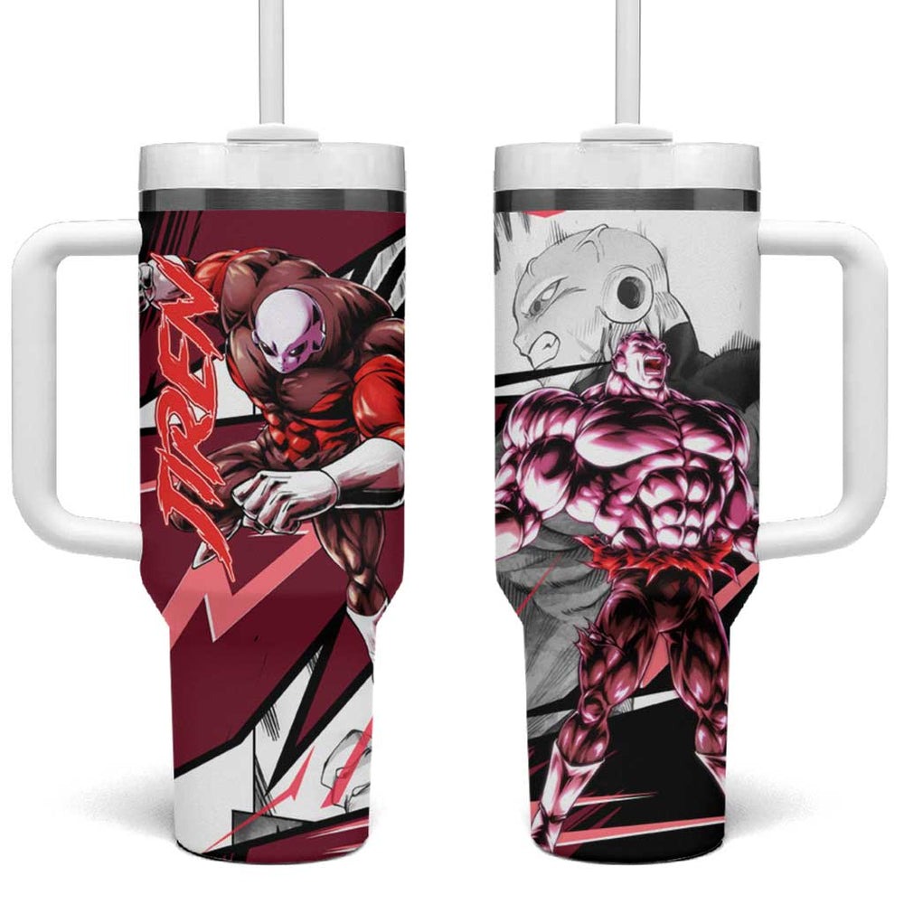 Jiren Mix Manga - Dragon Ball Tumbler With Handle Anime Mix Manga Style TS04 Jiren Mix Manga - Dragon Ball Tumbler With Handle Anime Mix Manga Style TS04