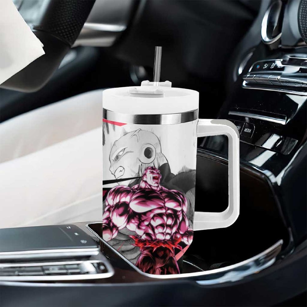 Jiren Mix Manga - Dragon Ball Tumbler With Handle Anime Mix Manga Style TS04 Jiren Mix Manga - Dragon Ball Tumbler With Handle Anime Mix Manga Style TS04