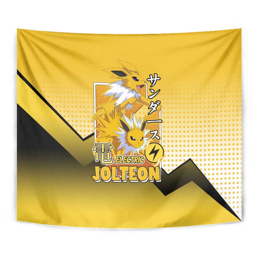 Jolteon from Poké Tapestry with Electric Type Thunderbolt and Speed Design TS04