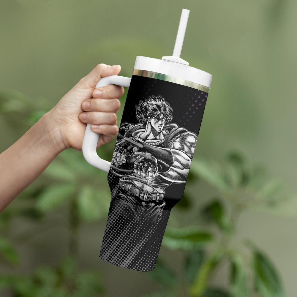 Jonathan Joestar JJBAs Tumbler With Handle JoJo's Bizarre Adventure TS04 Jonathan Joestar JJBAs Tumbler With Handle JoJo's Bizarre Adventure TS04