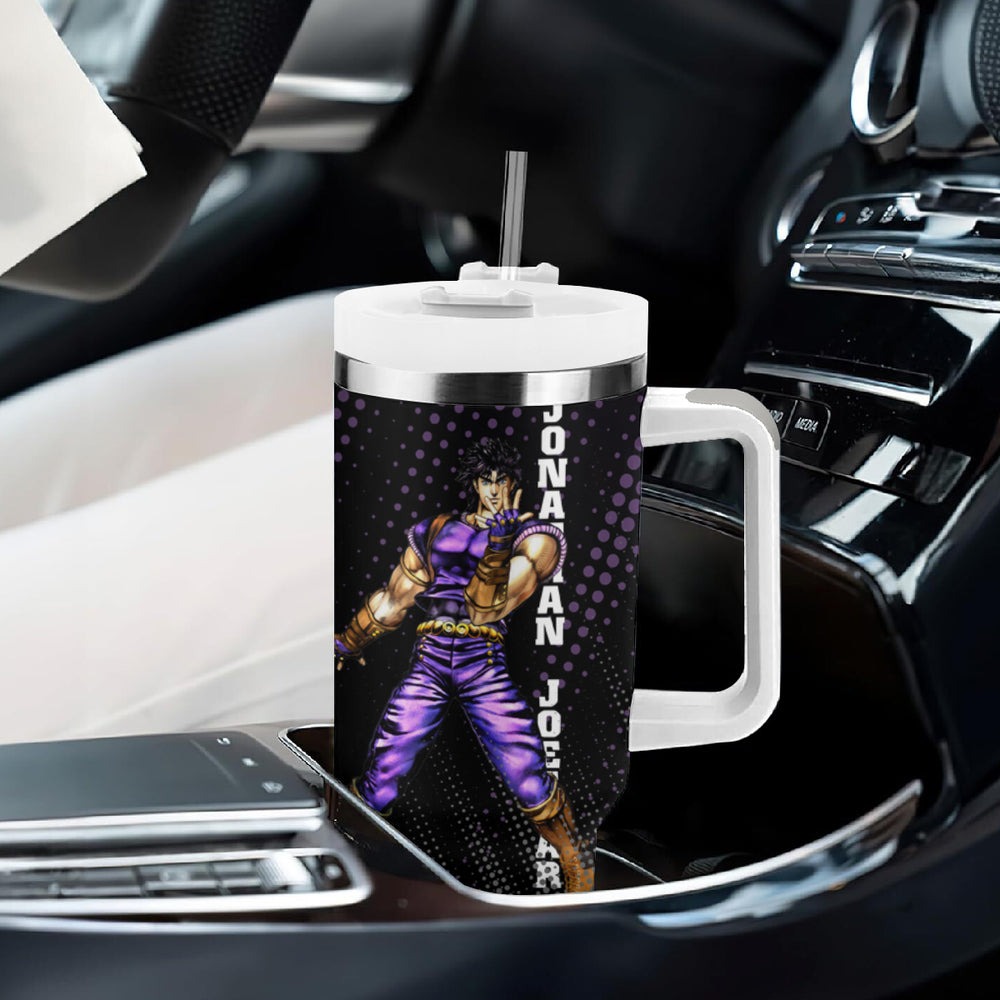 Jonathan Joestar JJBAs Tumbler With Handle JoJo's Bizarre Adventure TS04 Jonathan Joestar JJBAs Tumbler With Handle JoJo's Bizarre Adventure TS04