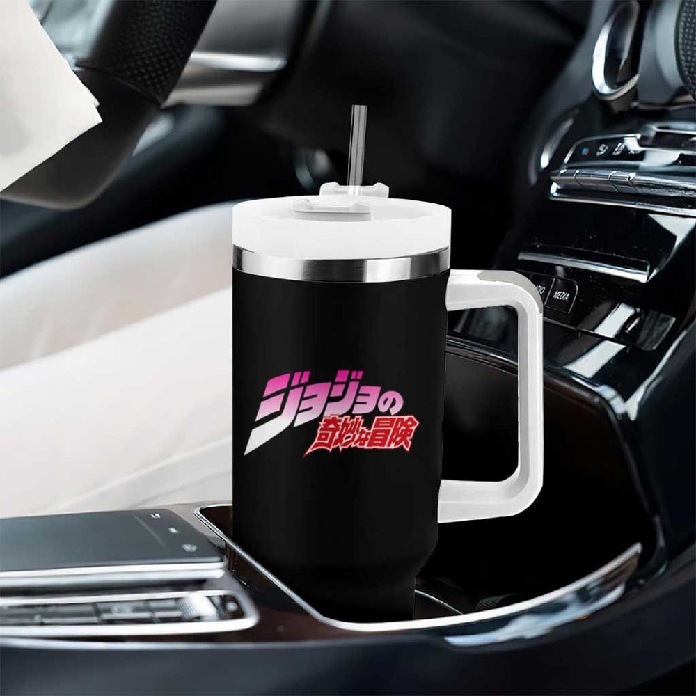 Jotaro Kujo - JoJo's Bizarre Adventure Tumbler With Handle Anime Style TS04 Jotaro Kujo - JoJo's Bizarre Adventure Tumbler With Handle Anime Style TS04