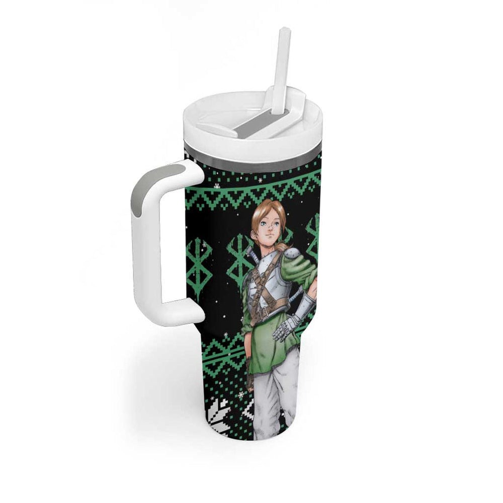 Judeau Berserk Tumbler With Handle Anime Run Symbol Blood Style TS04 Judeau Berserk Tumbler With Handle Anime Run Symbol Blood Style TS04