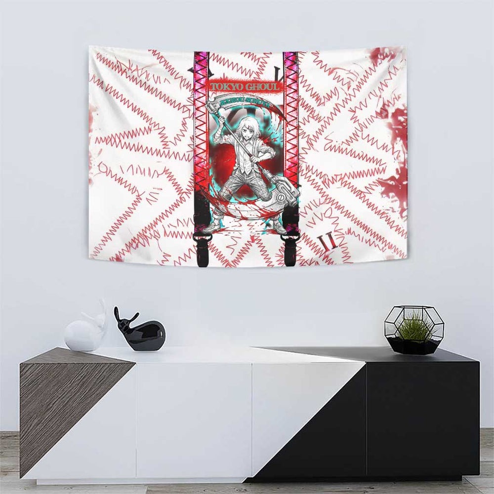 Juuzou Suzuya - Tokyo Ghoul Tumbler With Handle Anime Grunge Style TS04 Juuzou Suzuya - Tokyo Ghoul Tumbler With Handle Anime Grunge Style TS04