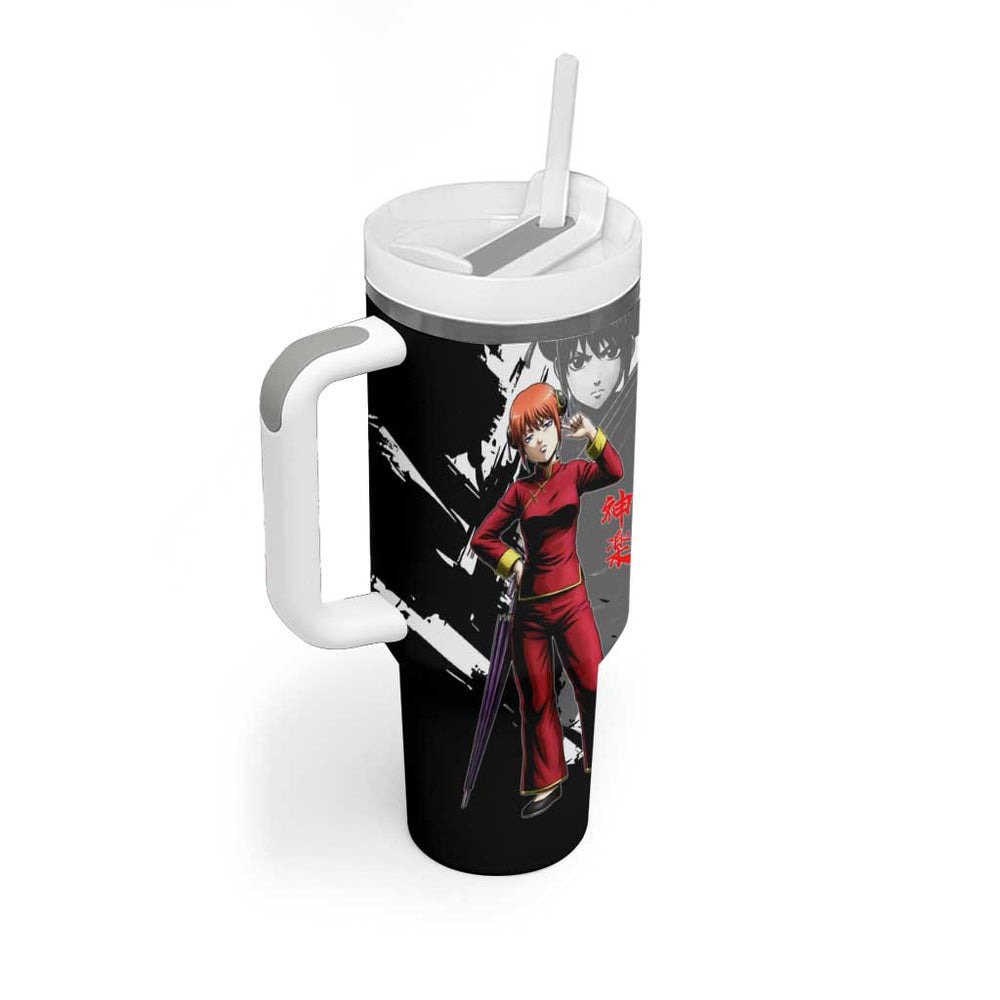 Kagura Tumbler With Handle Fierce Comedy Martial Ink Style TS04 Kagura Tumbler With Handle Fierce Comedy Martial Ink Style TS04