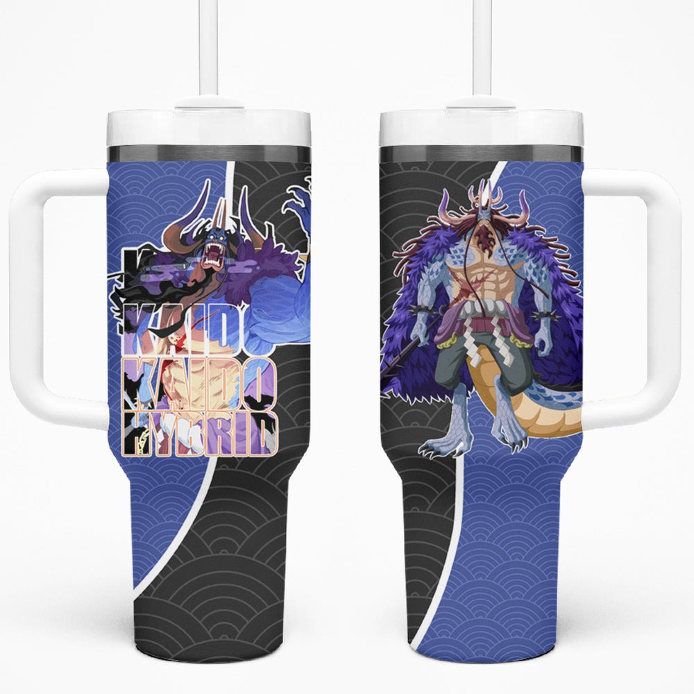 Kaido Hybrid - One Piece Tumbler With Handle Japan Anime Style TS04 Kaido Hybrid - One Piece Tumbler With Handle Japan Anime Style TS04