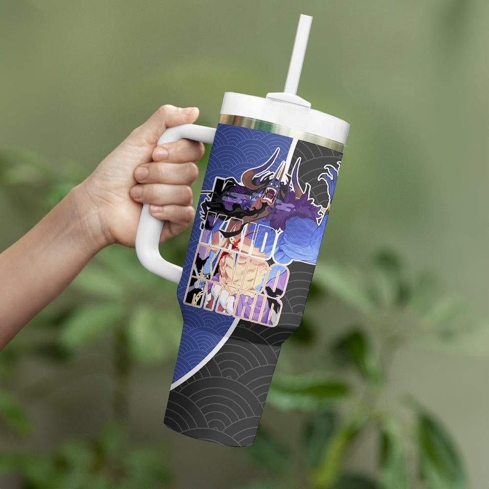 Kaido Hybrid - One Piece Tumbler With Handle Japan Anime Style TS04 Kaido Hybrid - One Piece Tumbler With Handle Japan Anime Style TS04
