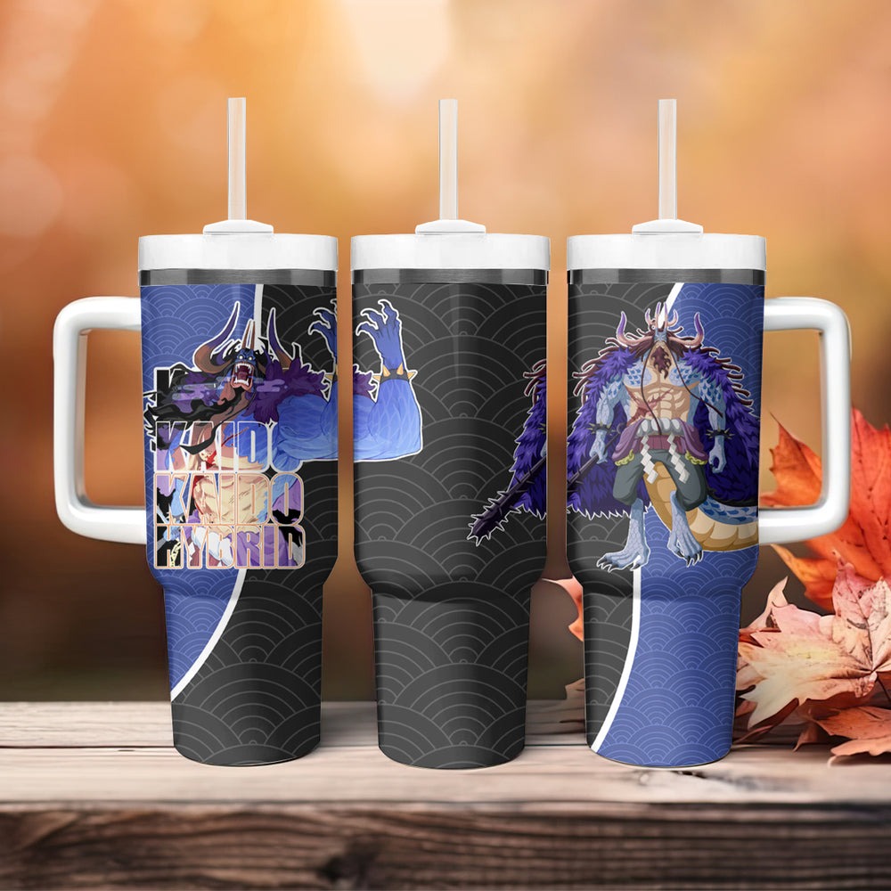Kaido Hybrid - One Piece Tumbler With Handle Japan Anime Style TS04 Kaido Hybrid - One Piece Tumbler With Handle Japan Anime Style TS04