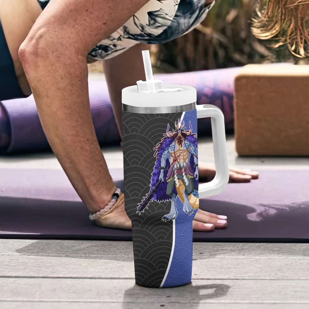 Kaido Hybrid - One Piece Tumbler With Handle Japan Anime Style TS04 Kaido Hybrid - One Piece Tumbler With Handle Japan Anime Style TS04