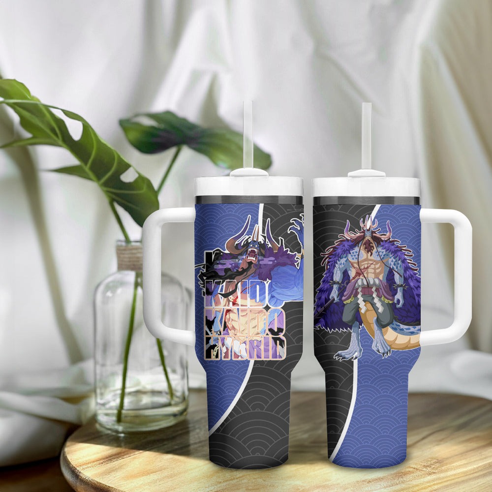 Kaido Hybrid - One Piece Tumbler With Handle Japan Anime Style TS04 Kaido Hybrid - One Piece Tumbler With Handle Japan Anime Style TS04