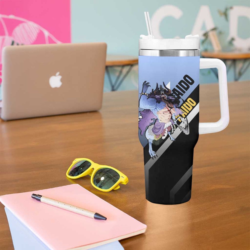 Kaido - One Piece Tumbler With Handle Anime Style TS04